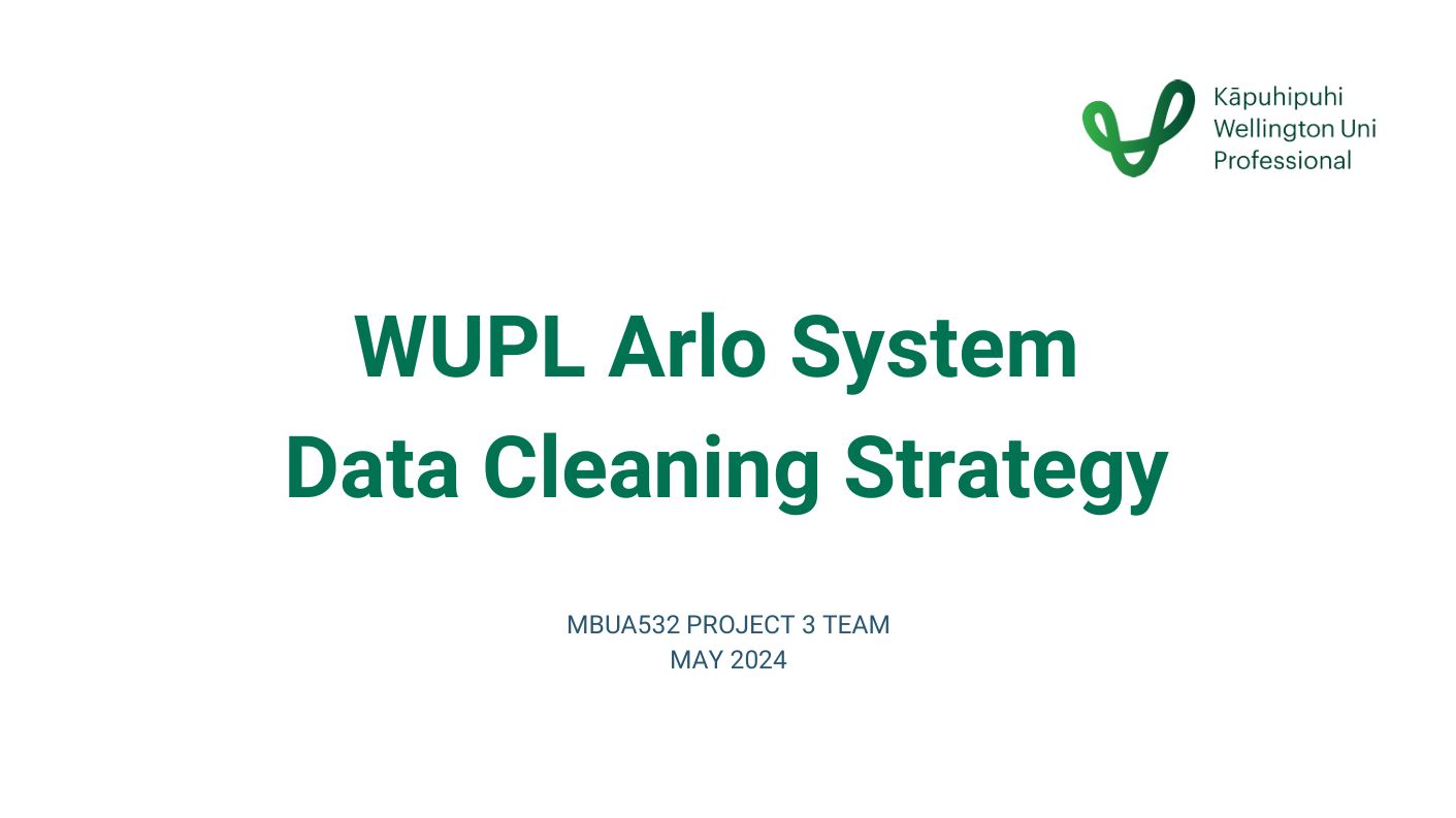 WUPL Report